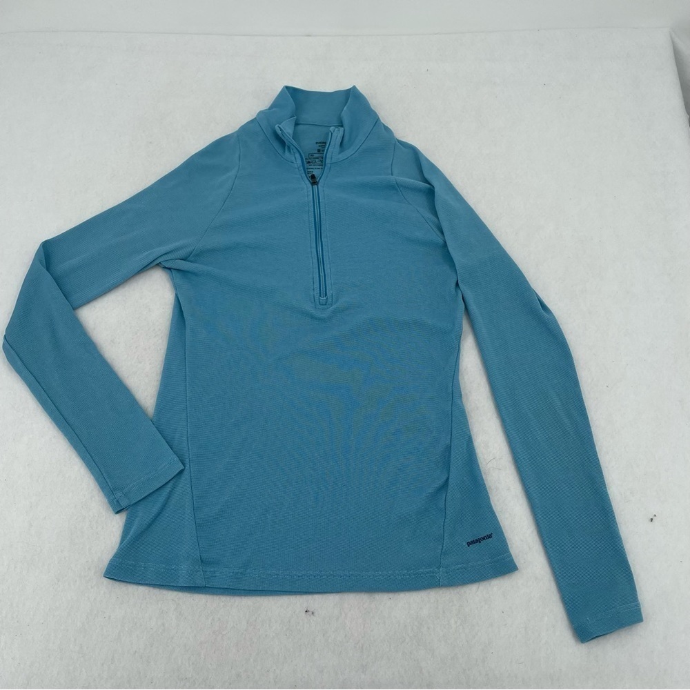 PATAGONIA Women’s Capilene 2 Long Sleeved 1/4 Zip Baselayer Long Underwear sz XS